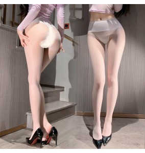 FEE ET MOI - Sheer Ultra-Thin Bare Skin Beauty Stocking (Purple)